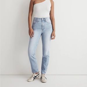 Madewell Curvy Perfect Vintage Jean in Fitzgerald Wash